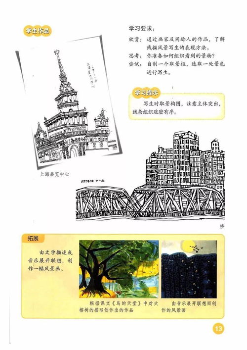 六年级上册美术书，湖南版，有哪些亮点？
